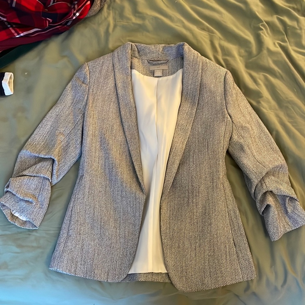 Women’s Gray Blazer, size US 4